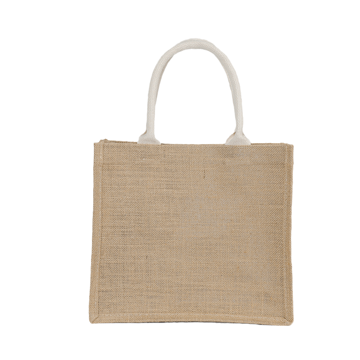 Reusable Jute Burlap Tote Bag1