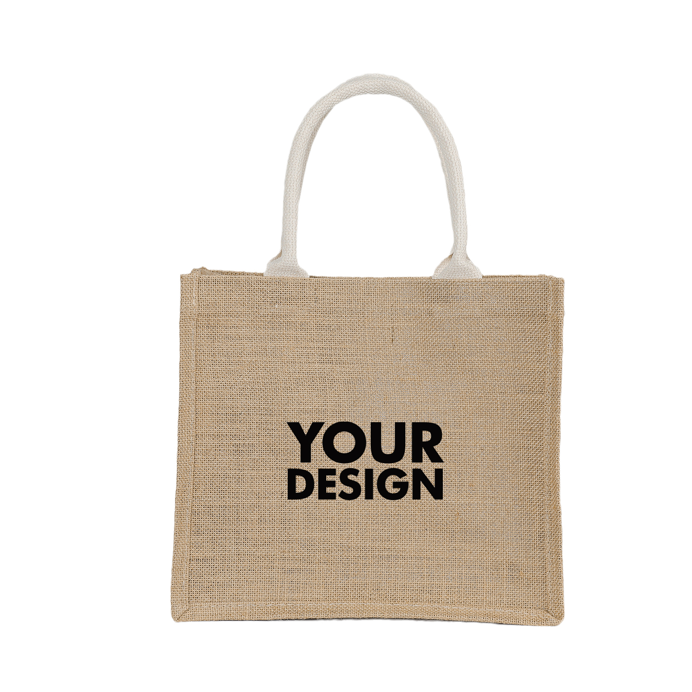 Reusable Jute Burlap Tote Bag2