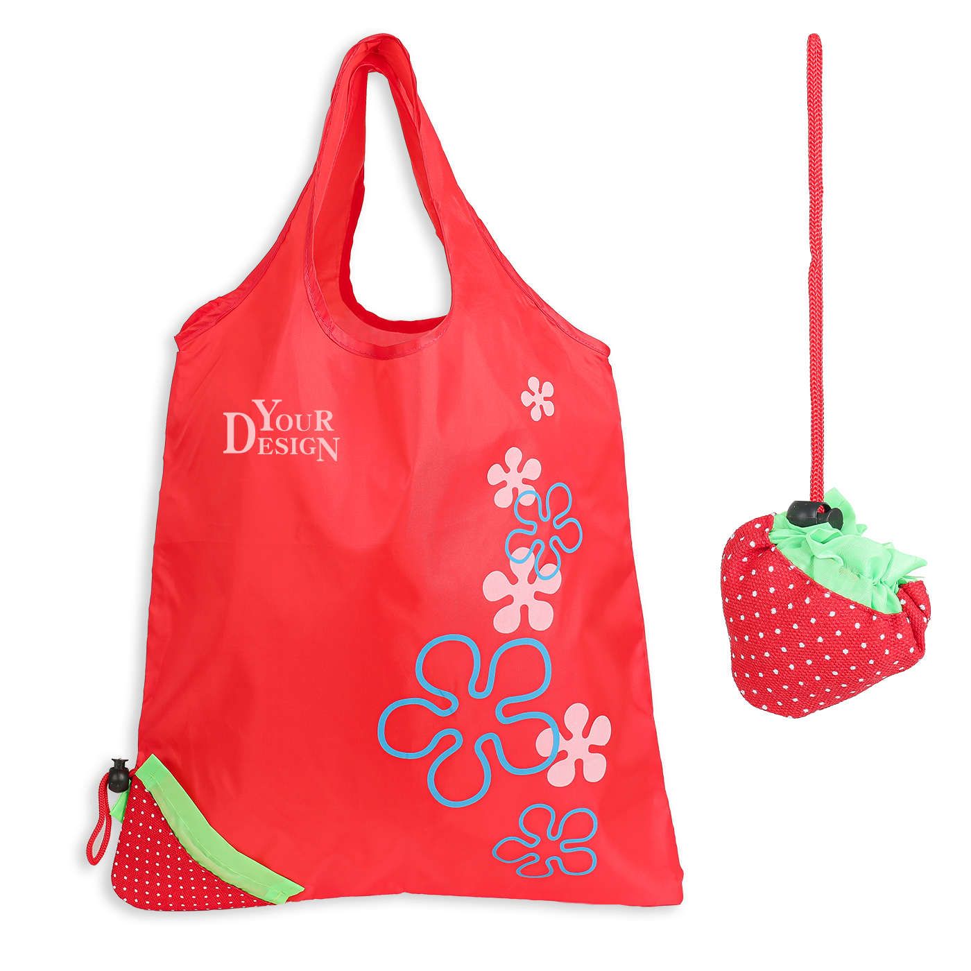 Strawberry Foldable Shopping Bag