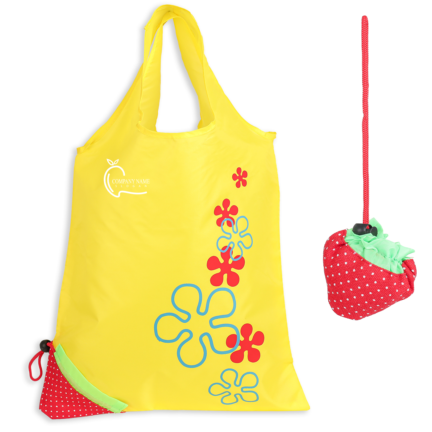 Strawberry Foldable Shopping Bag1