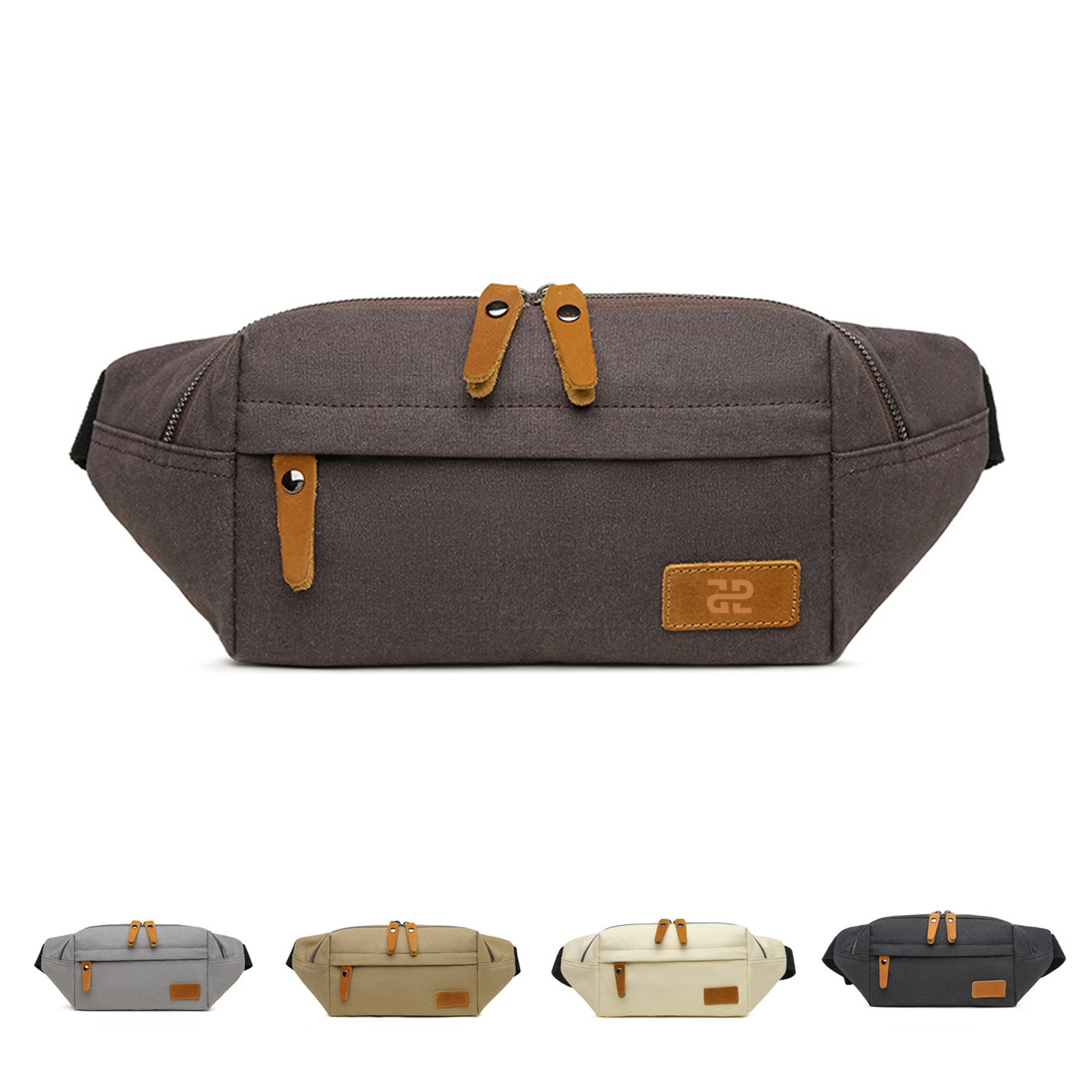 Gürteltasche aus Segeltuch, Unisex