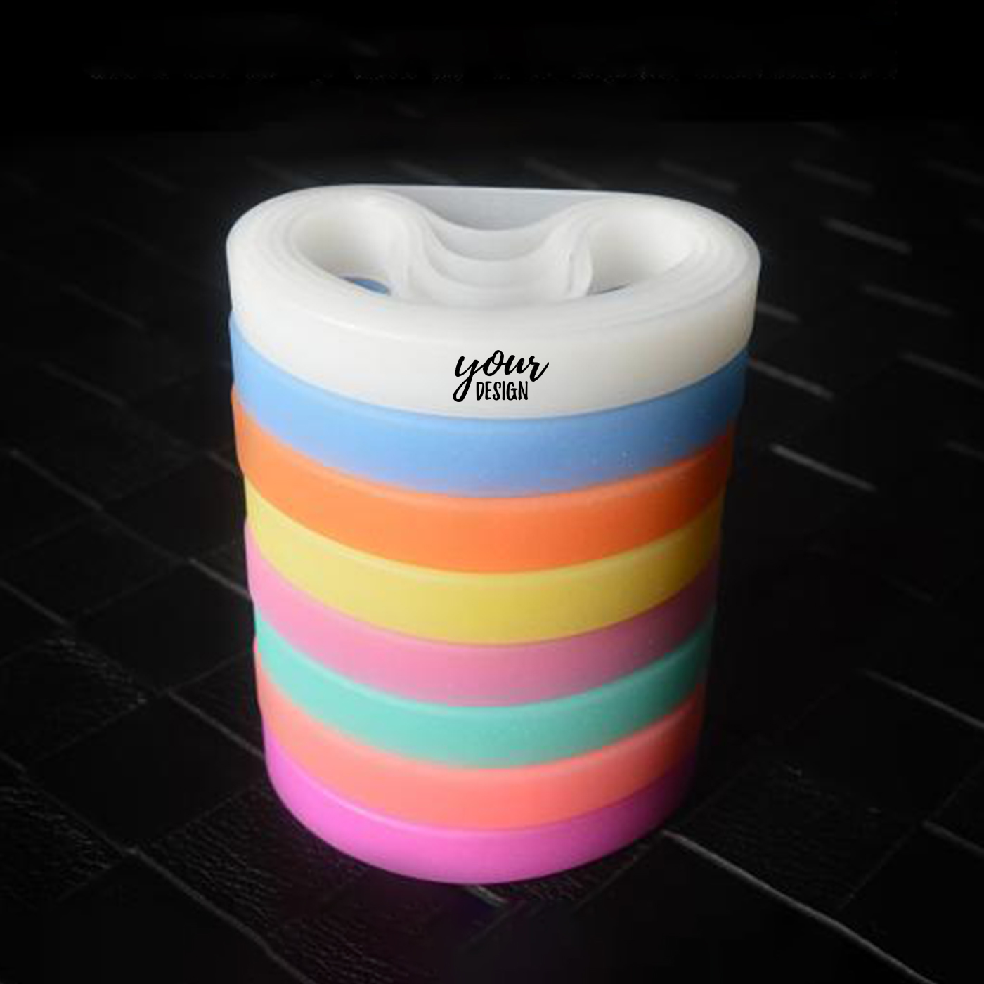 Custom Luminous Silicone Wristband2