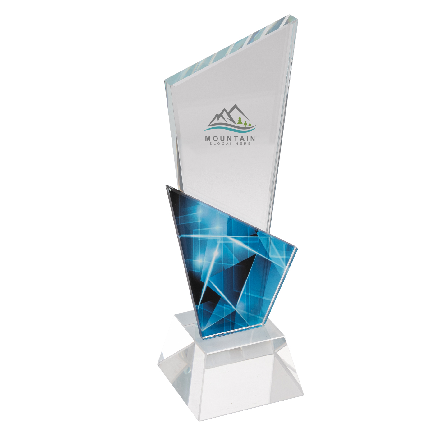 Crystal Invincible Award Trophy