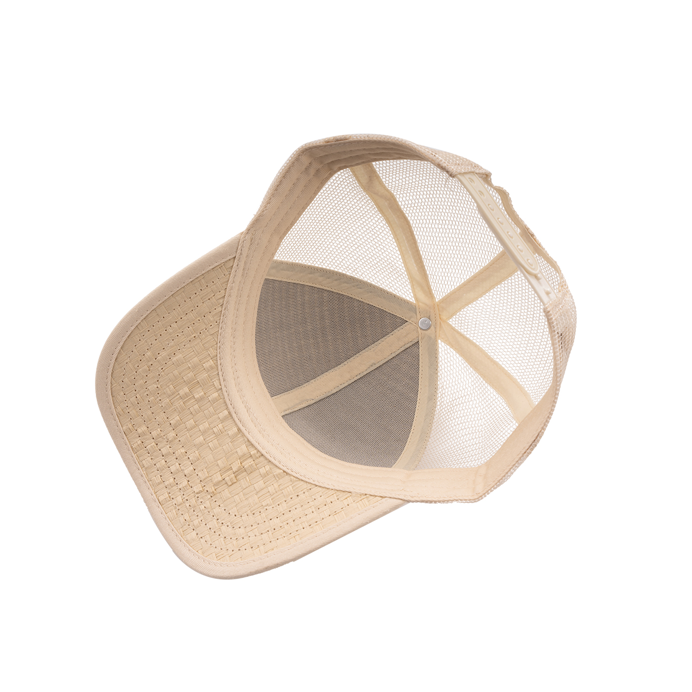 Straw Trucker Cap2