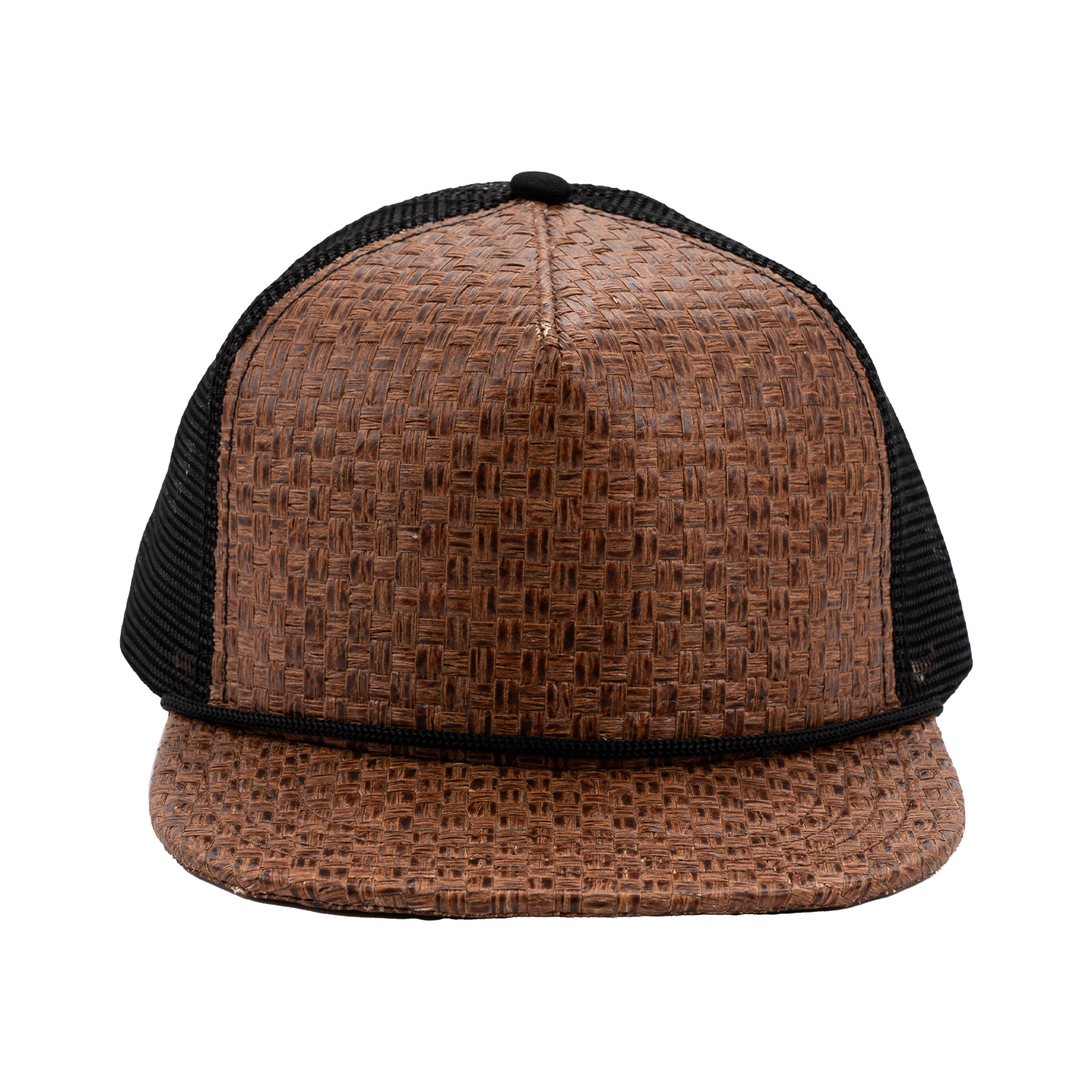 Rope Straw Trucker Hat With Snapback1