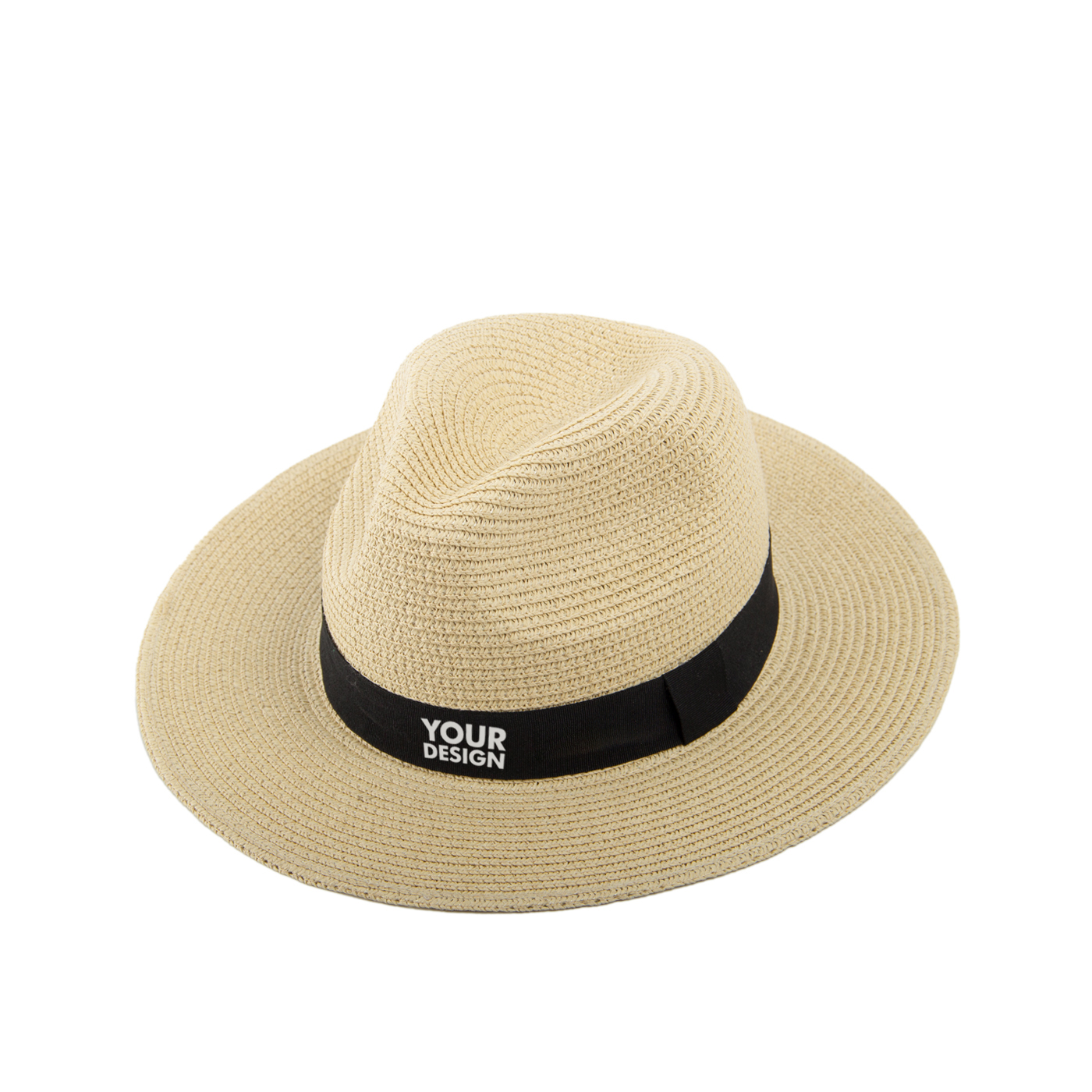 Customized Wide Brim Panama Hat