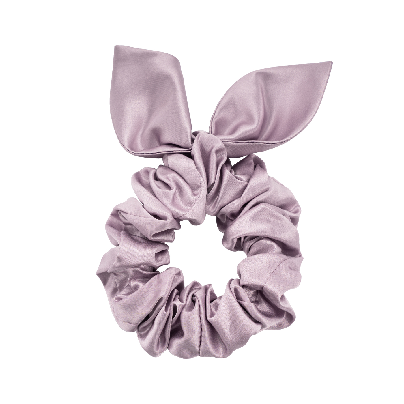 Silk Bunny Ear Scrunchie