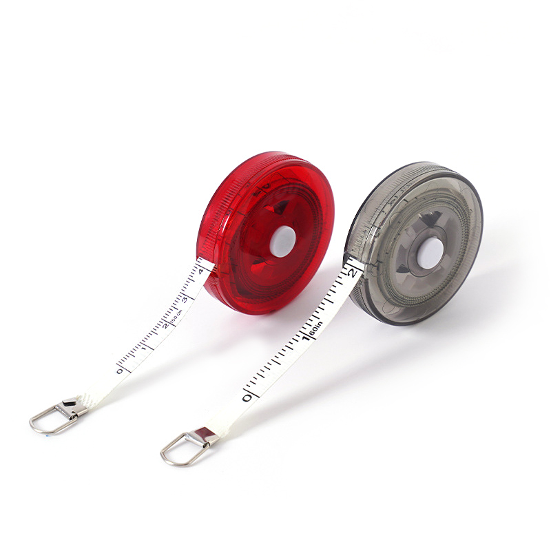 1.5m Translucent Plastic Round Tape Measure2