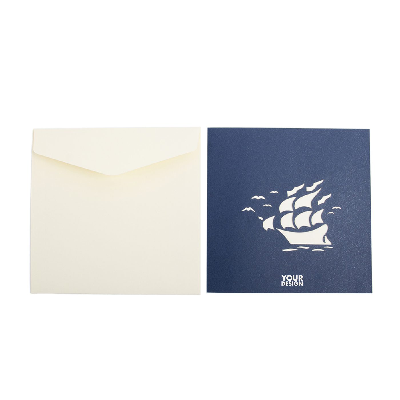 Custom Sailboat 3D Pop Up Card3