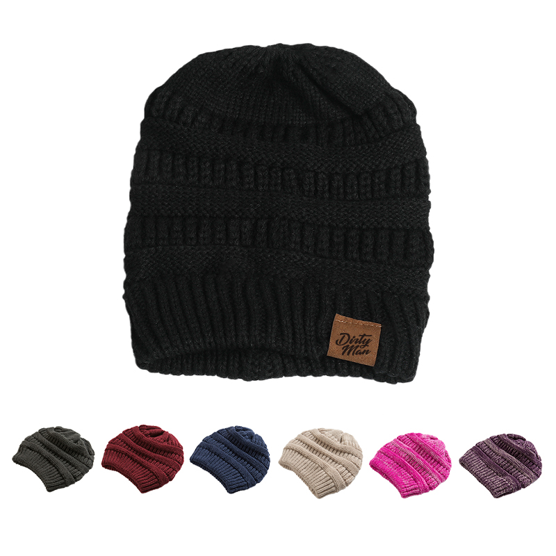 Beanie Mütze, Gerippt, locker