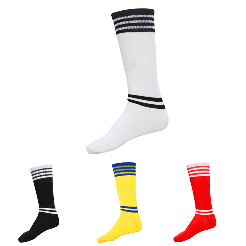 Kids Towel Bottom Striped Athletic Socks