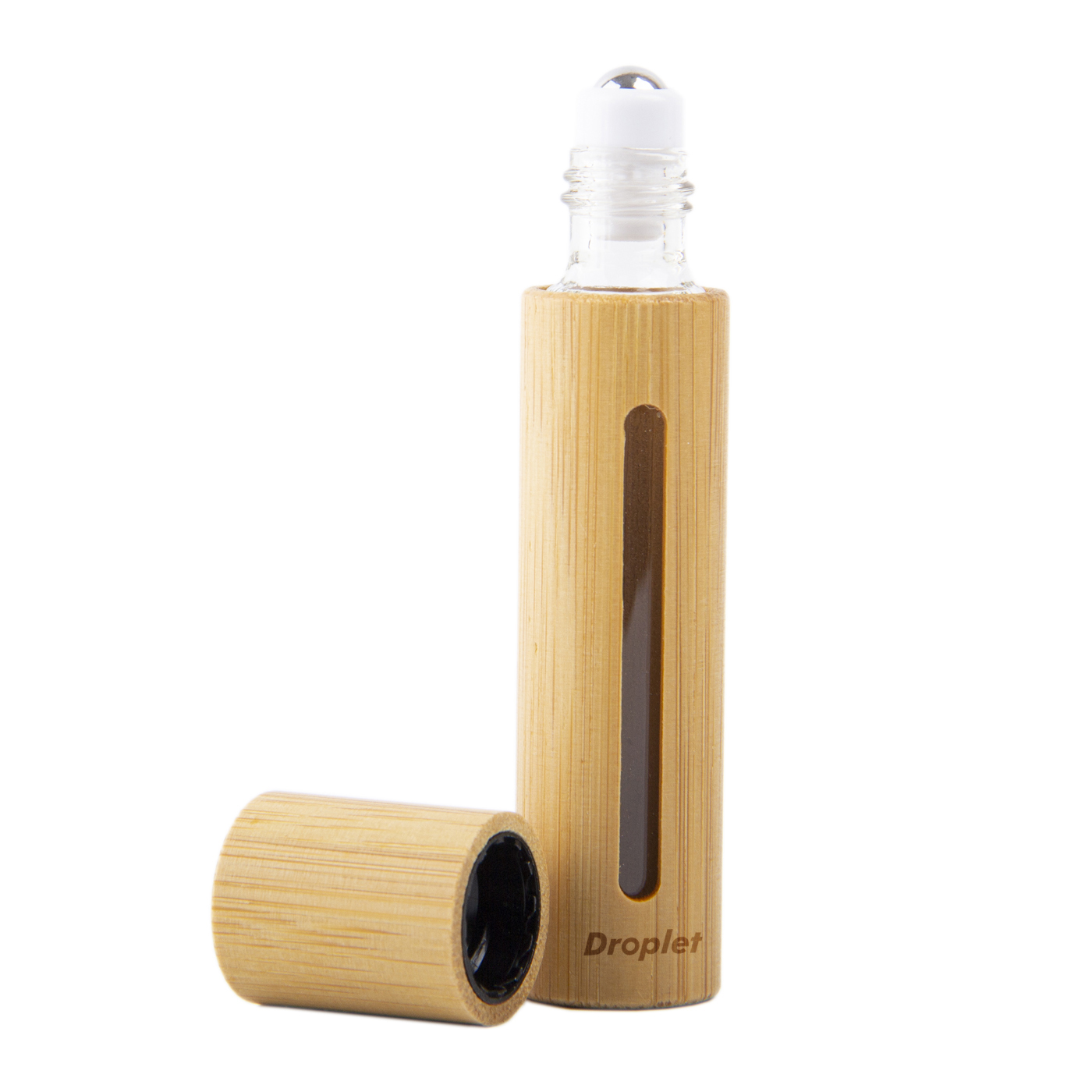 Bambus Rolle Auf Flaschen, Parfüm, Glas, 10 ml