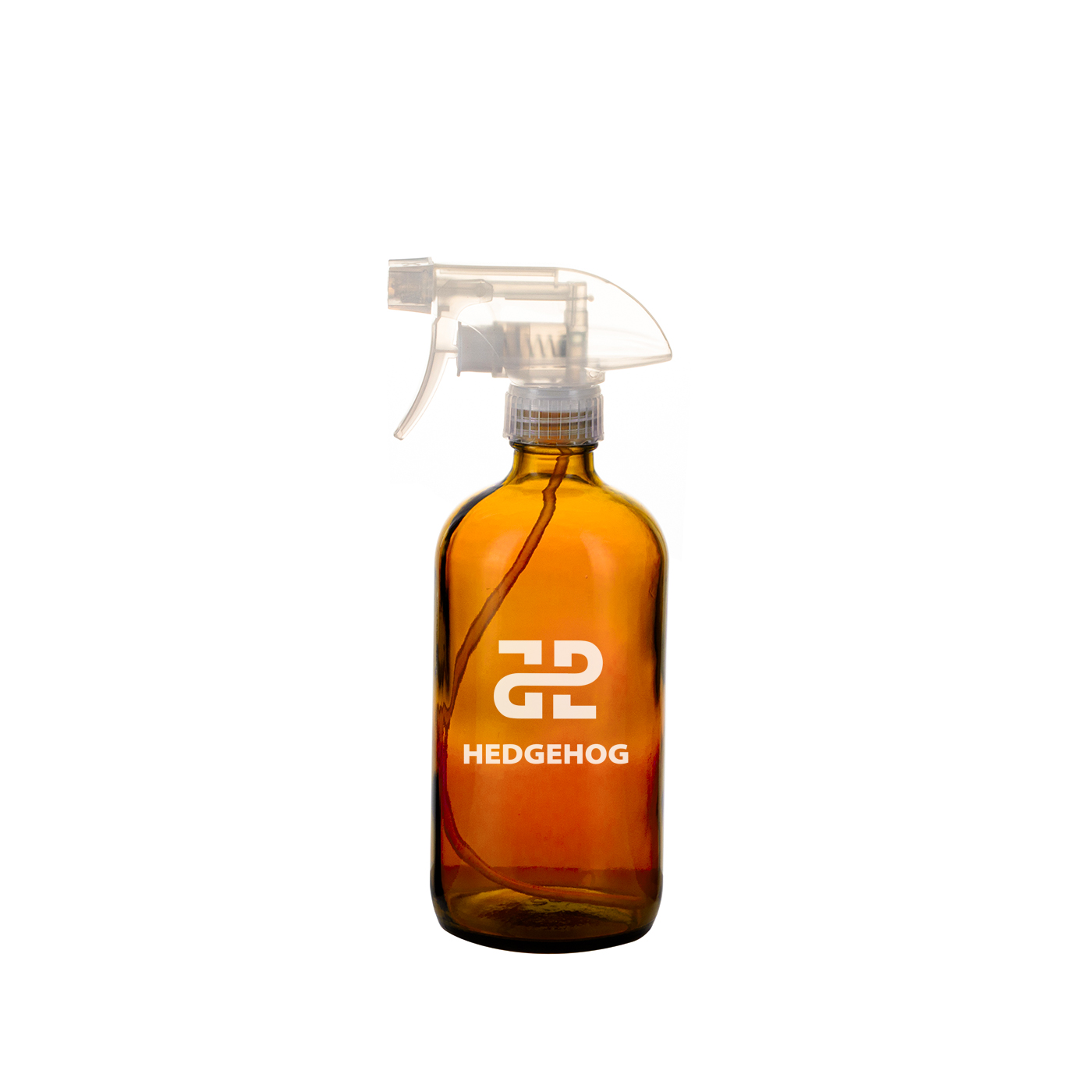 Sprühflasche mit Trigger Sprayer, Bernsteinglas, 500ml