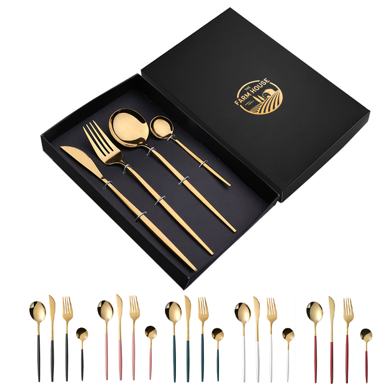 Besteckset mit Geschenkbox, 4-tlg