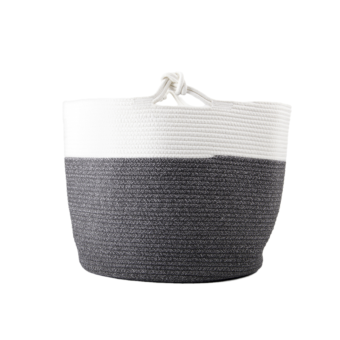 Woven Rope Laundry Hamper