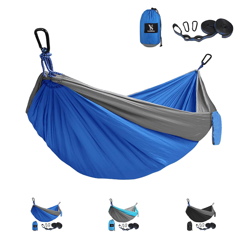 Double Color Matching Portable Camping Hammock