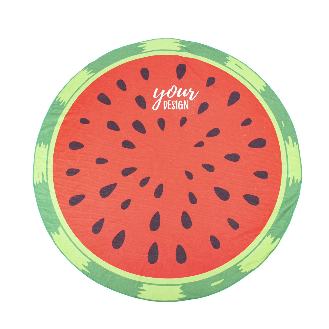 Digital Printed Round Beach Towel