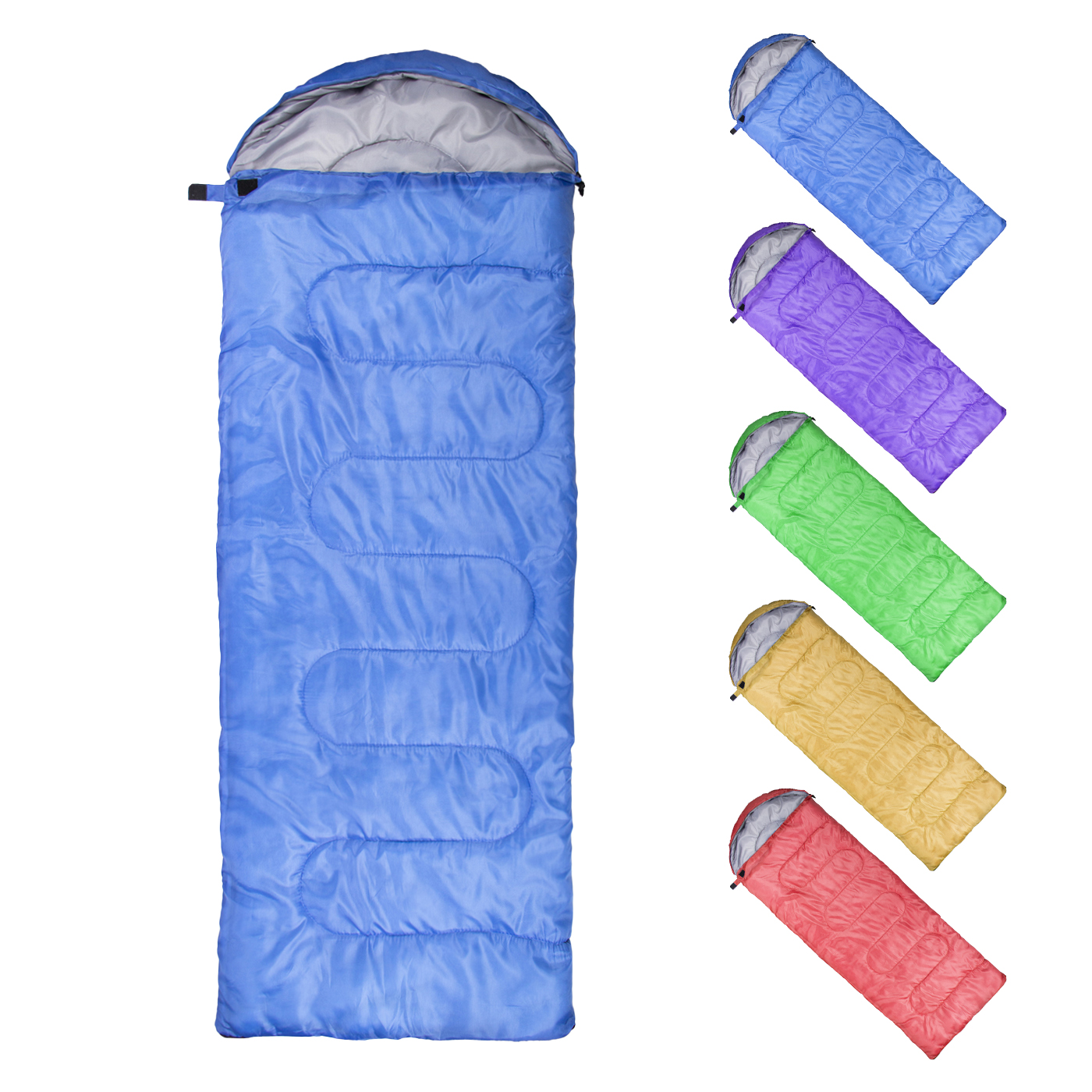 Schlafsack im Freien