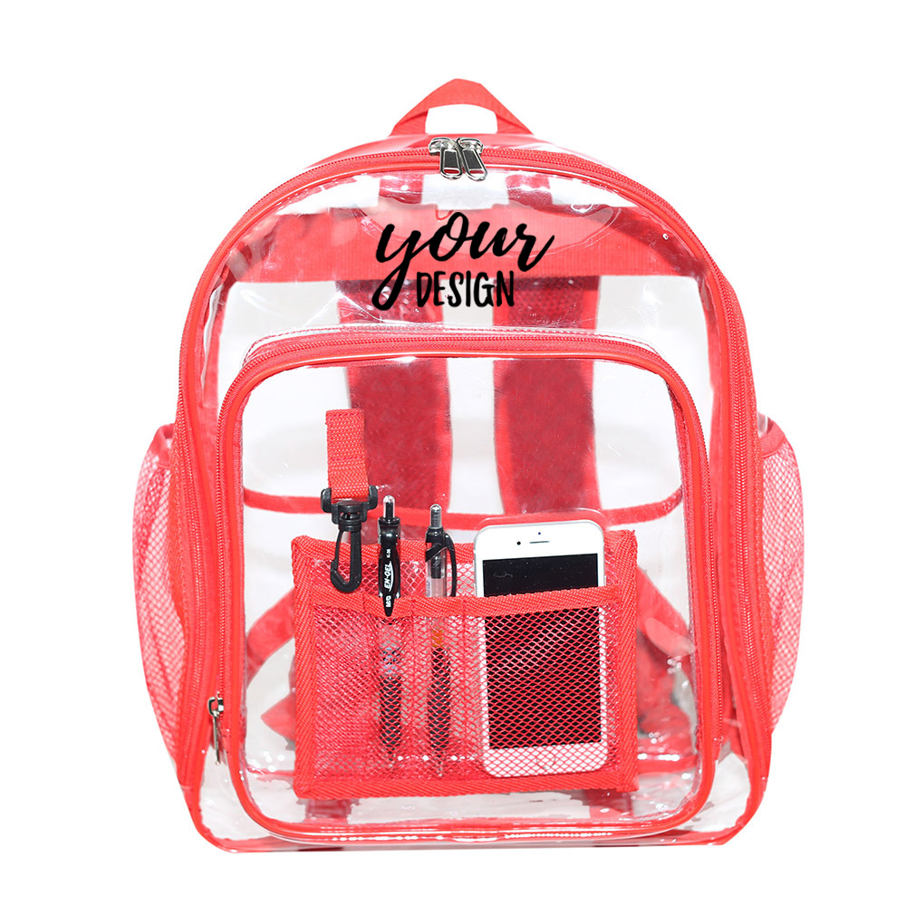 Heavy Duty Transparent Book Bag2