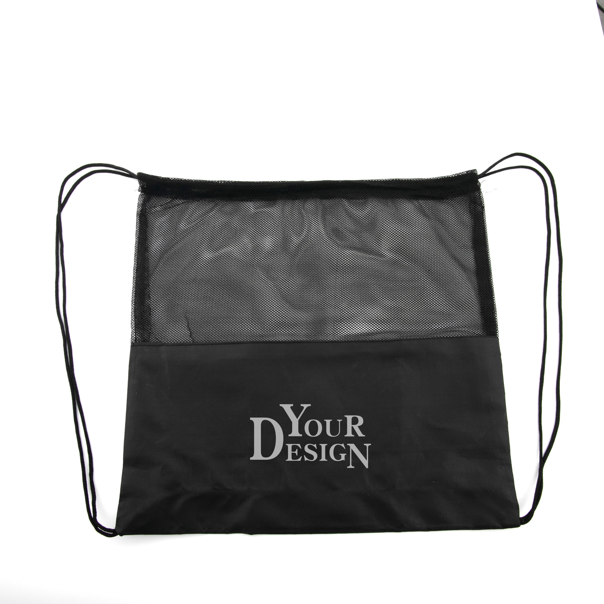 Mesh Drawstring Backpack