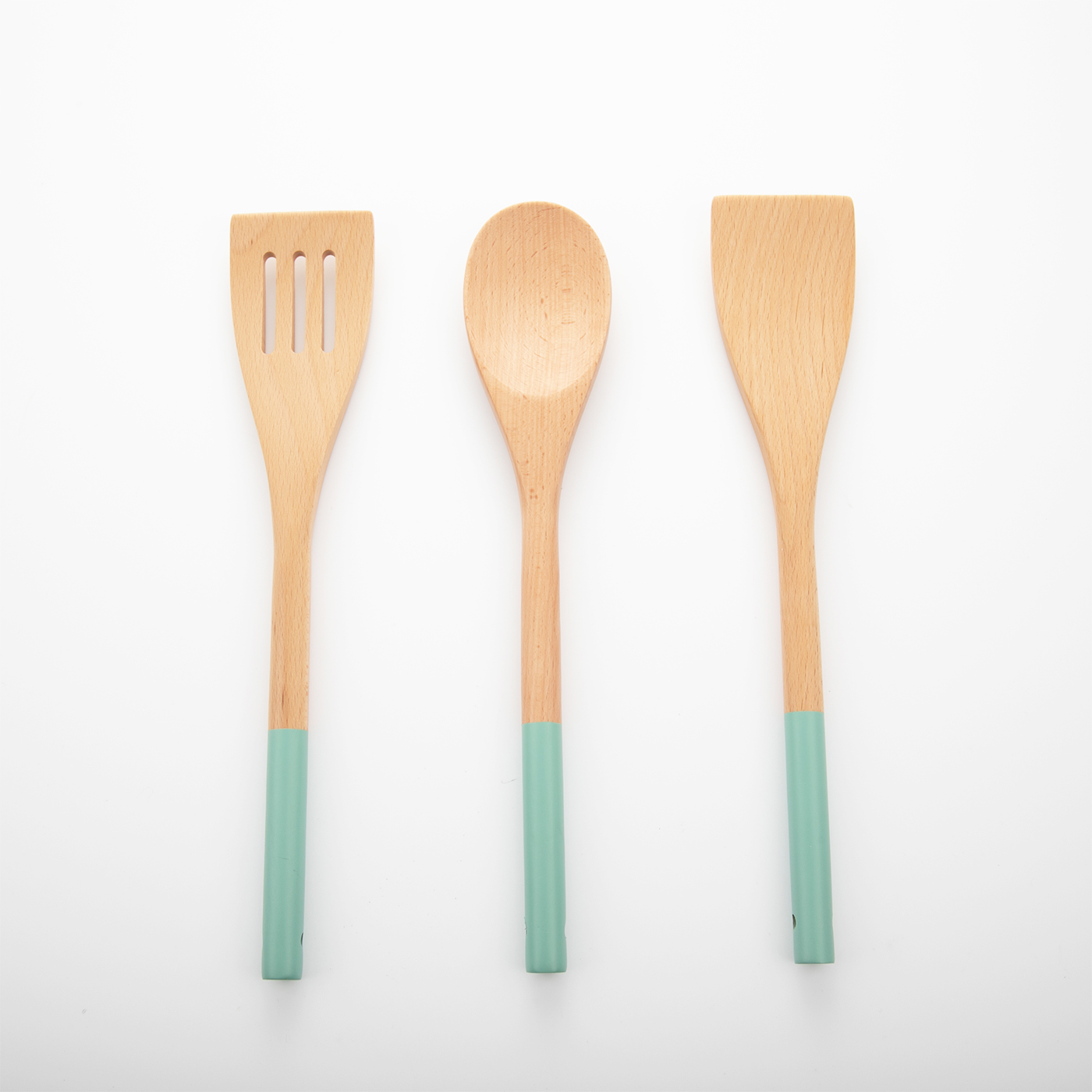 3 Pcs Wooden Cooking Utensil Set3