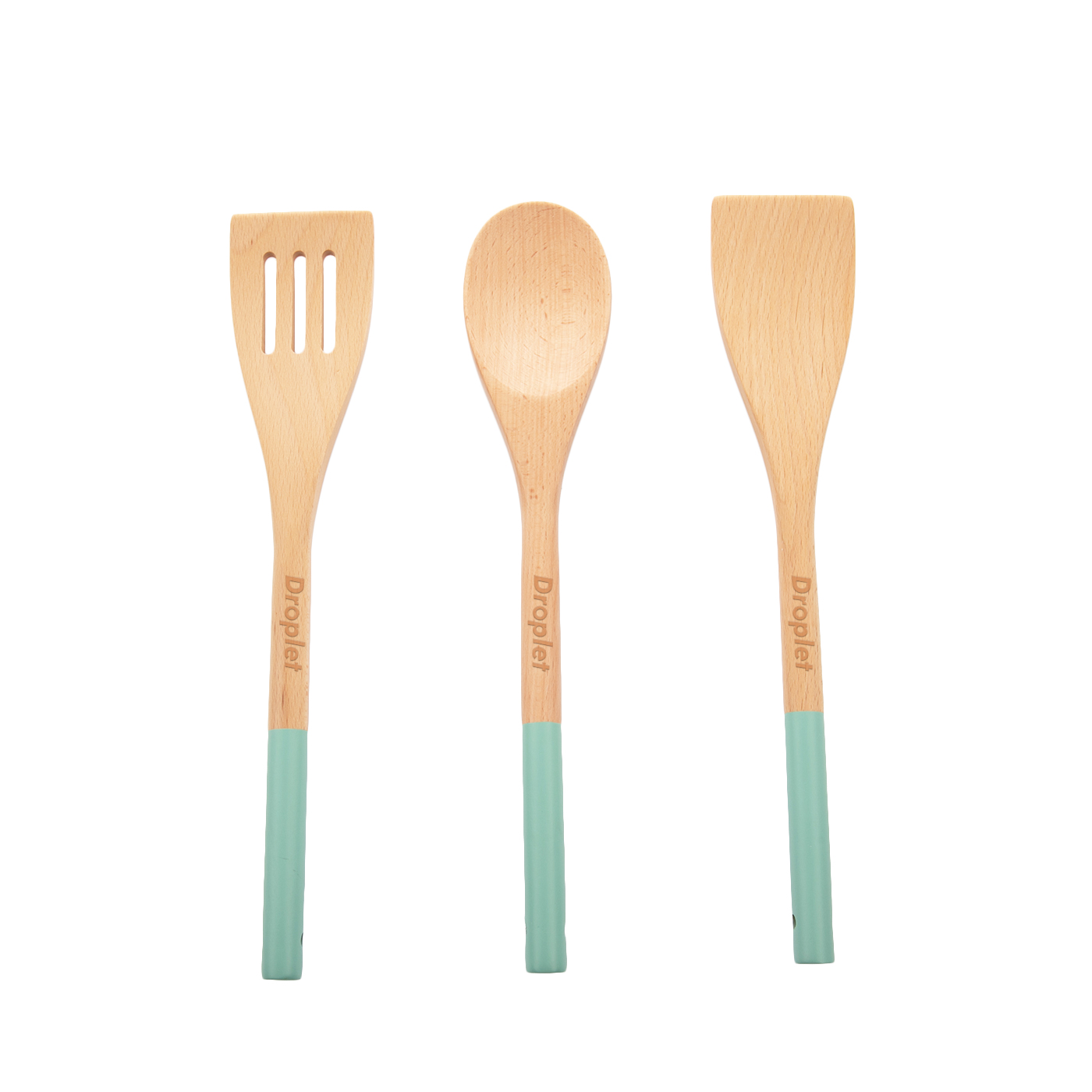 3 Pcs Wooden Cooking Utensil Set