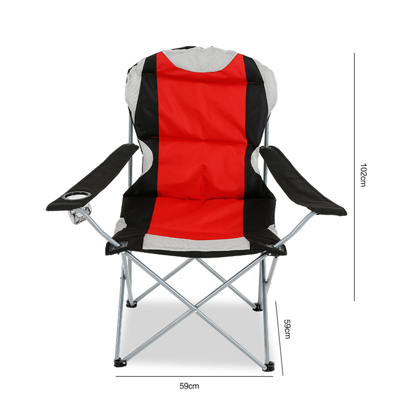 Folding Camping Chair With Cup Holder2