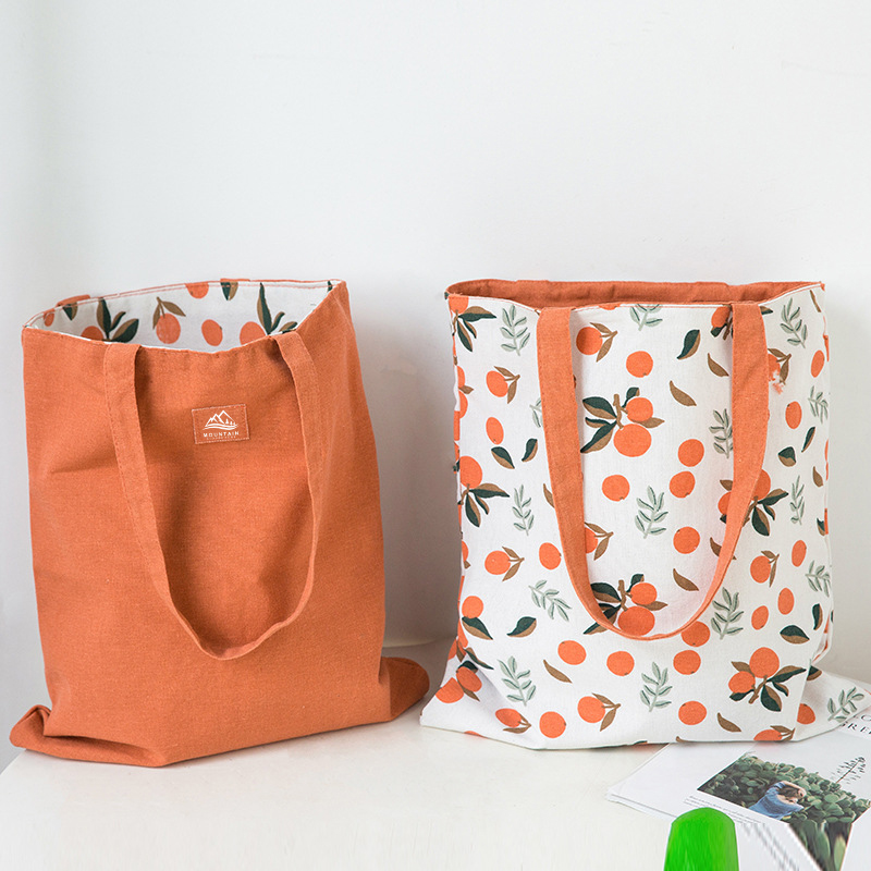 Custom Double Sided Canvas Tote Bag1