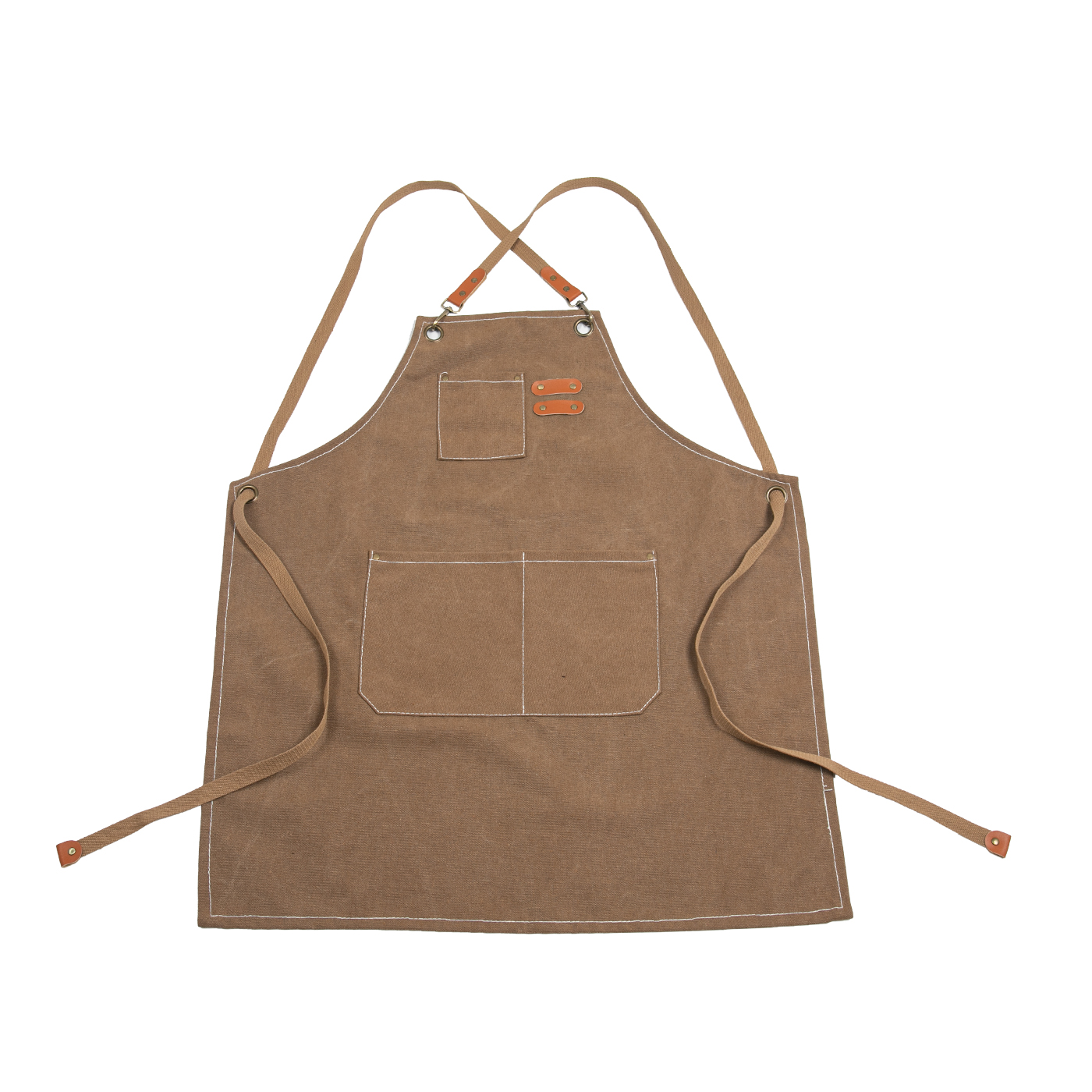 Personalized Canvas Apron With Pockets2