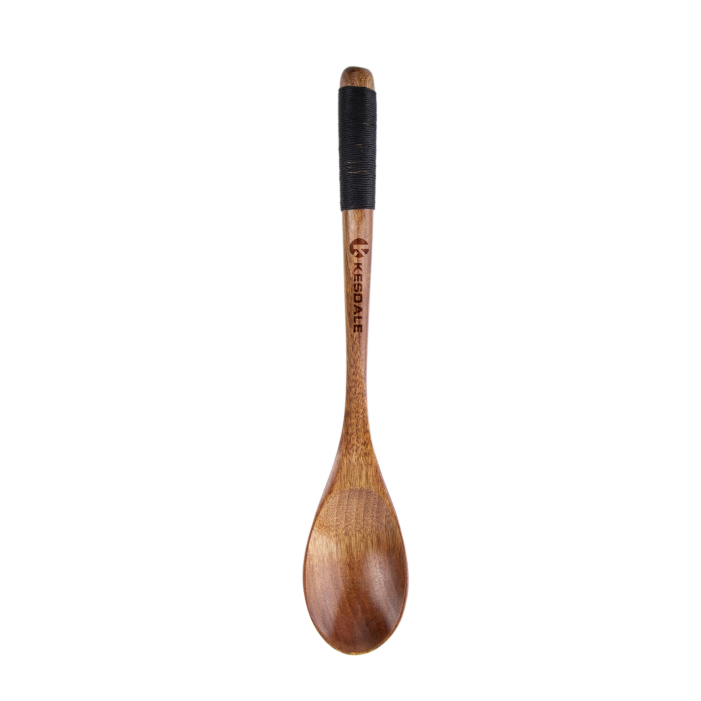 Löffel, Holz, gebogener Griff