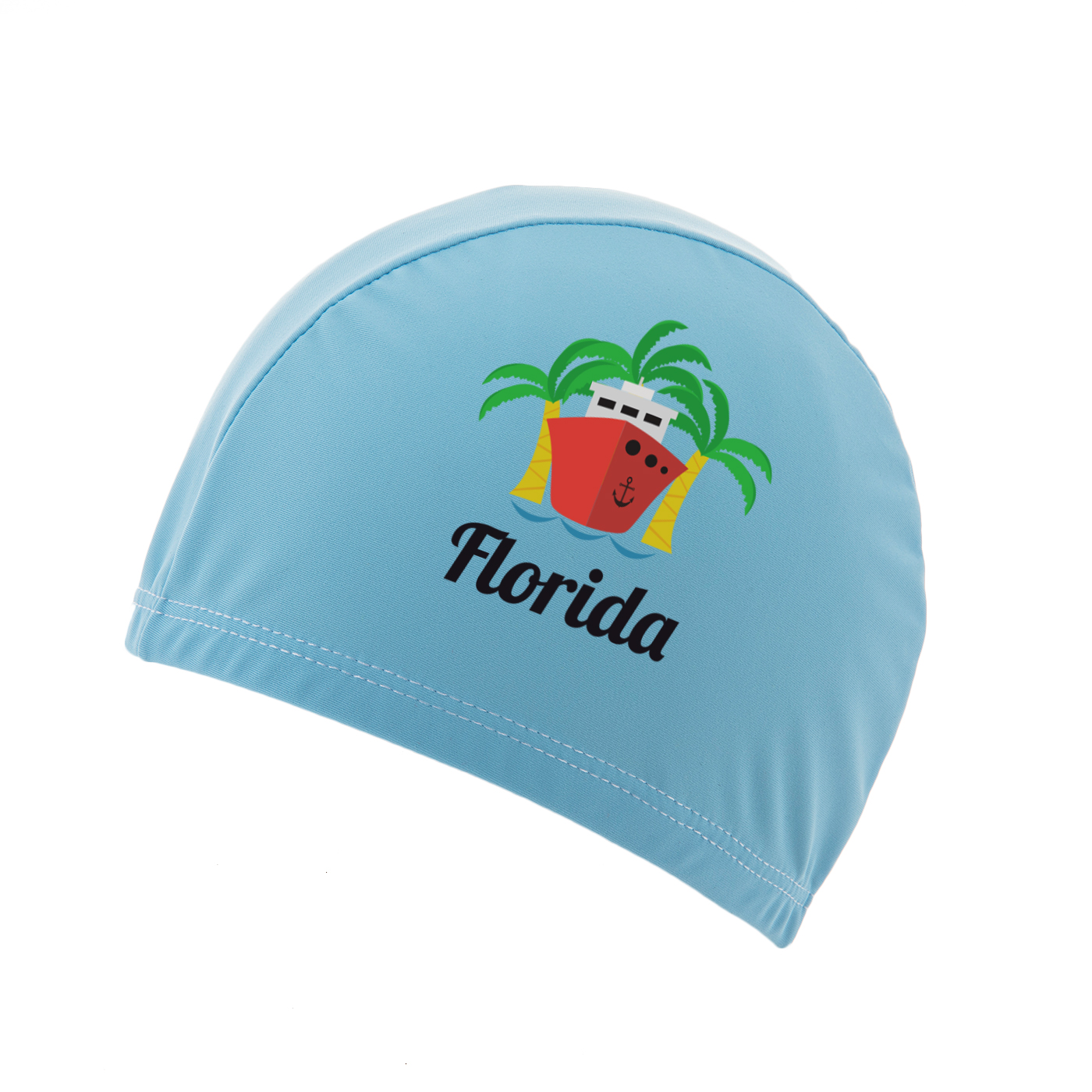 High Quality PU Swimming Cap For Kids