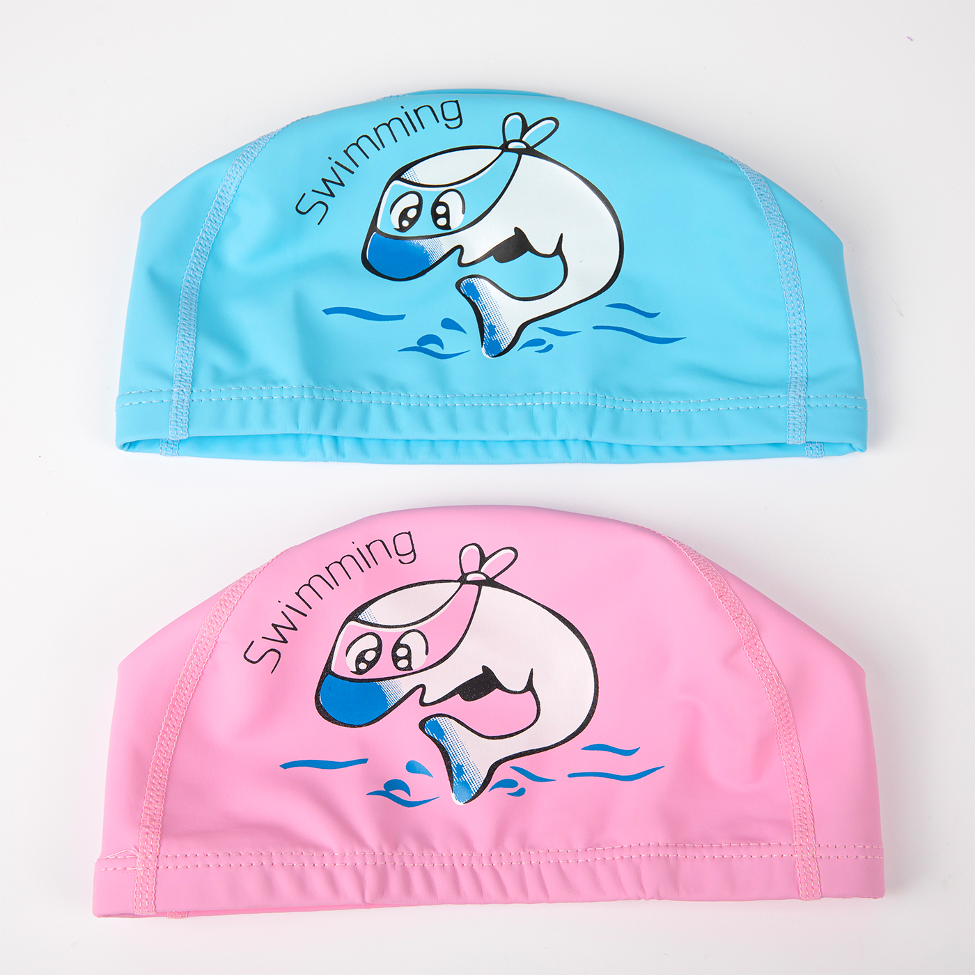 Custom Kids PU Swimming Cap2