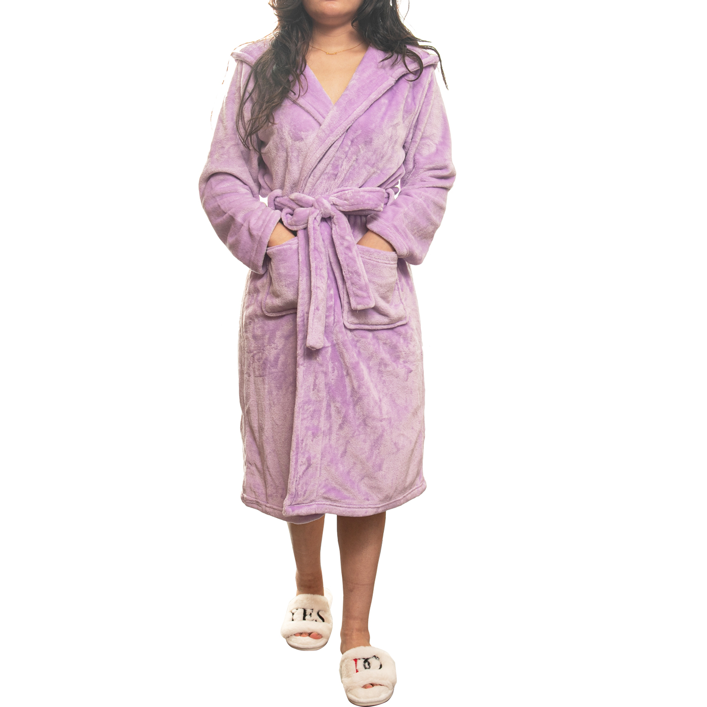Robe, Flannel, Kapuze