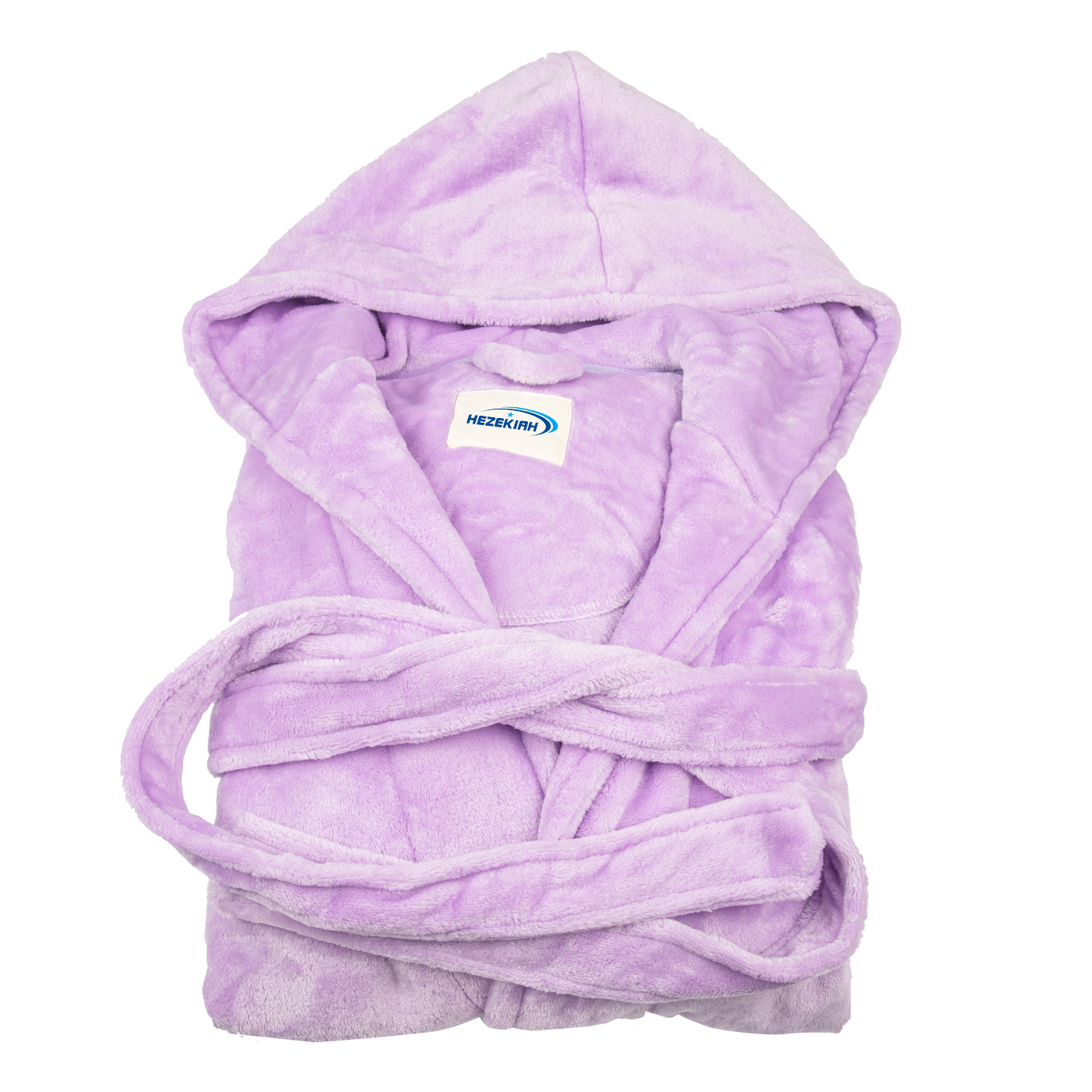 Custom Flannel Hooded Robe1