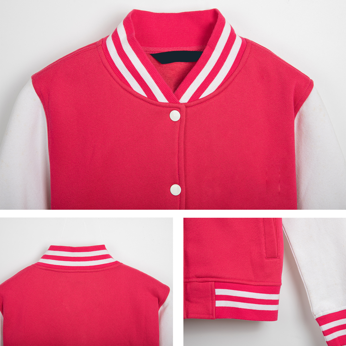 Custom Women Baseball Jacket2