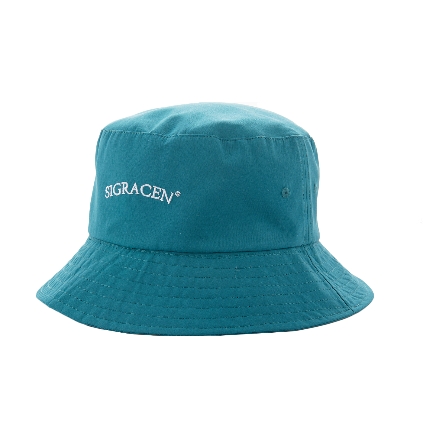 Natural Cotton Embroidery Bucket Hat1