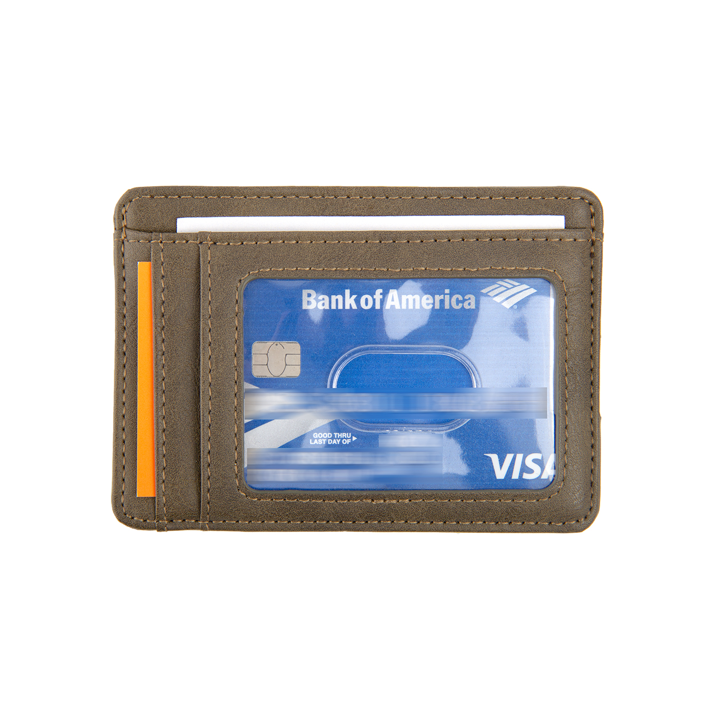 PU Leather Card Holder With RFID Protection2