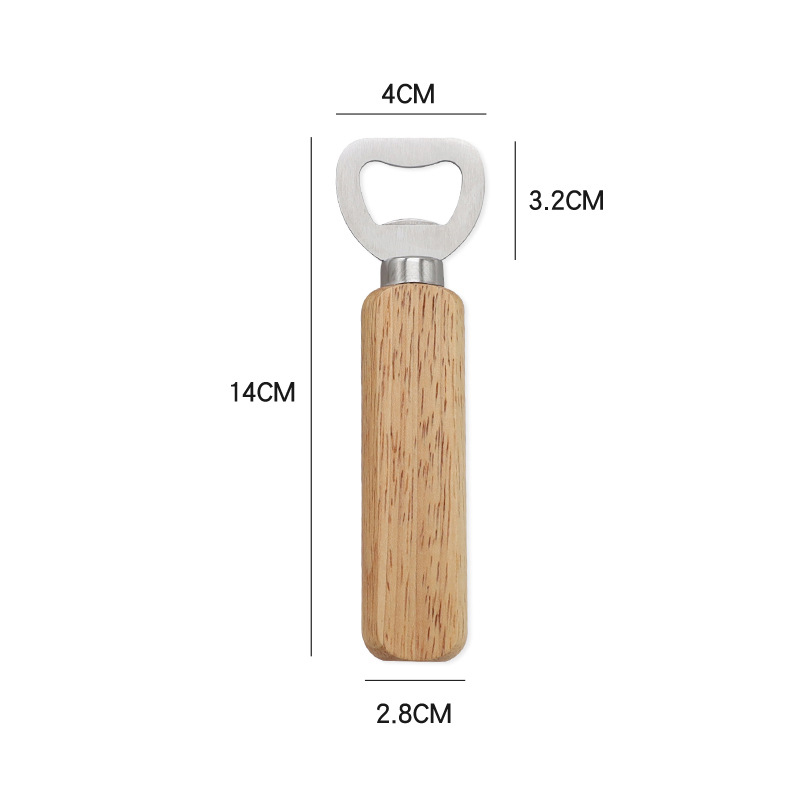 Bottle Opener With Wooden Handle2