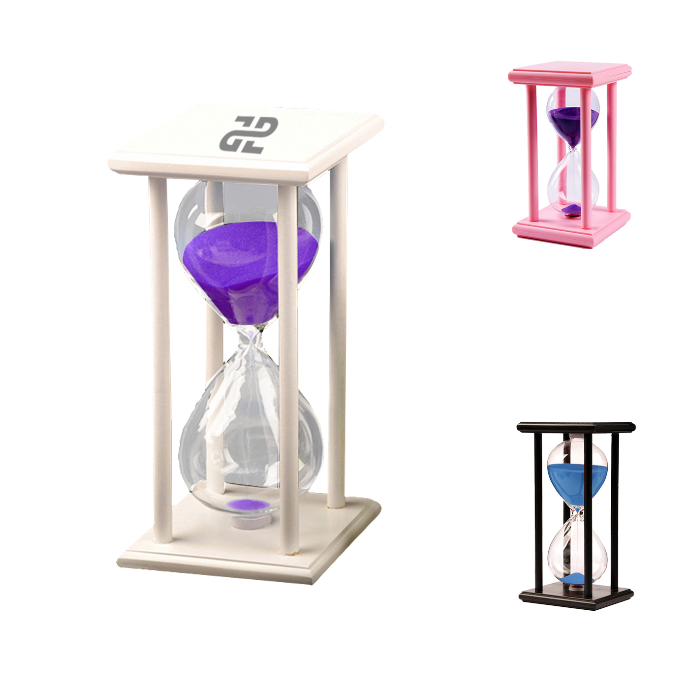 Sand Timer, Square Base, 15 Minuten