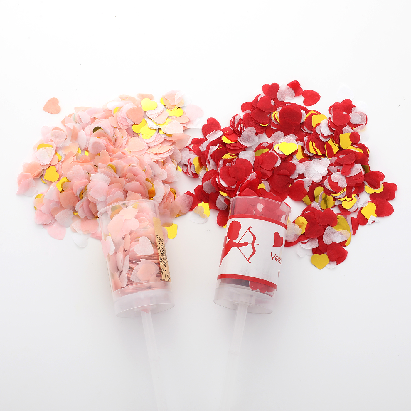 Drücken Sie die Pop-Poppers-Kanone