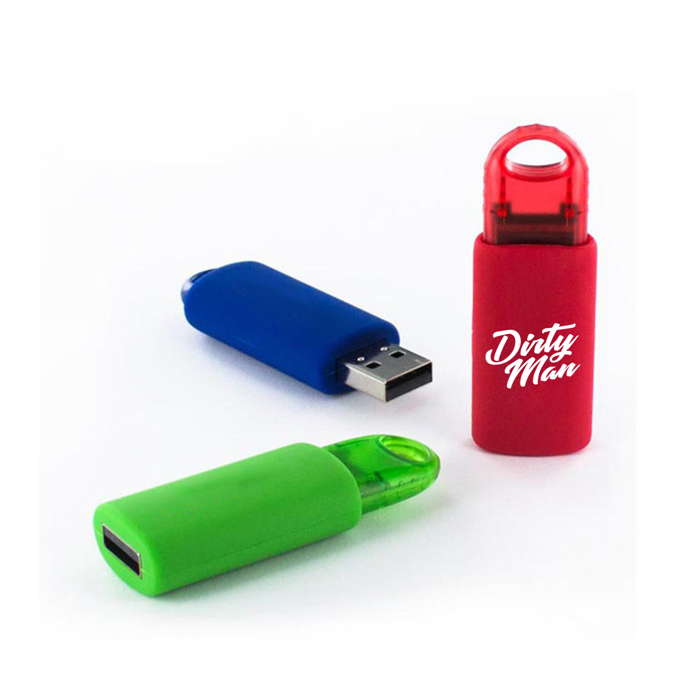 USB Stick, einziehbar, Federbeladen, 16GB