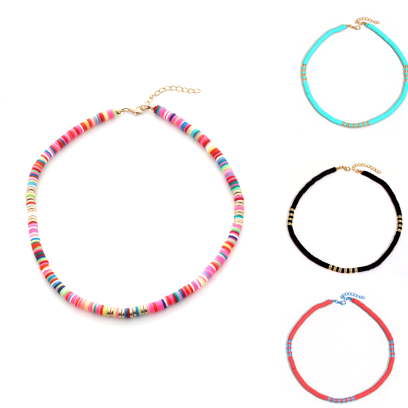 Halskette, Choker, weiche Keramik
