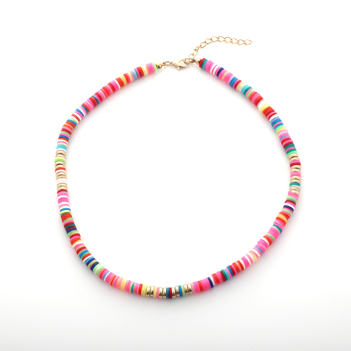 Custom Boho Soft Pottery Necklace1