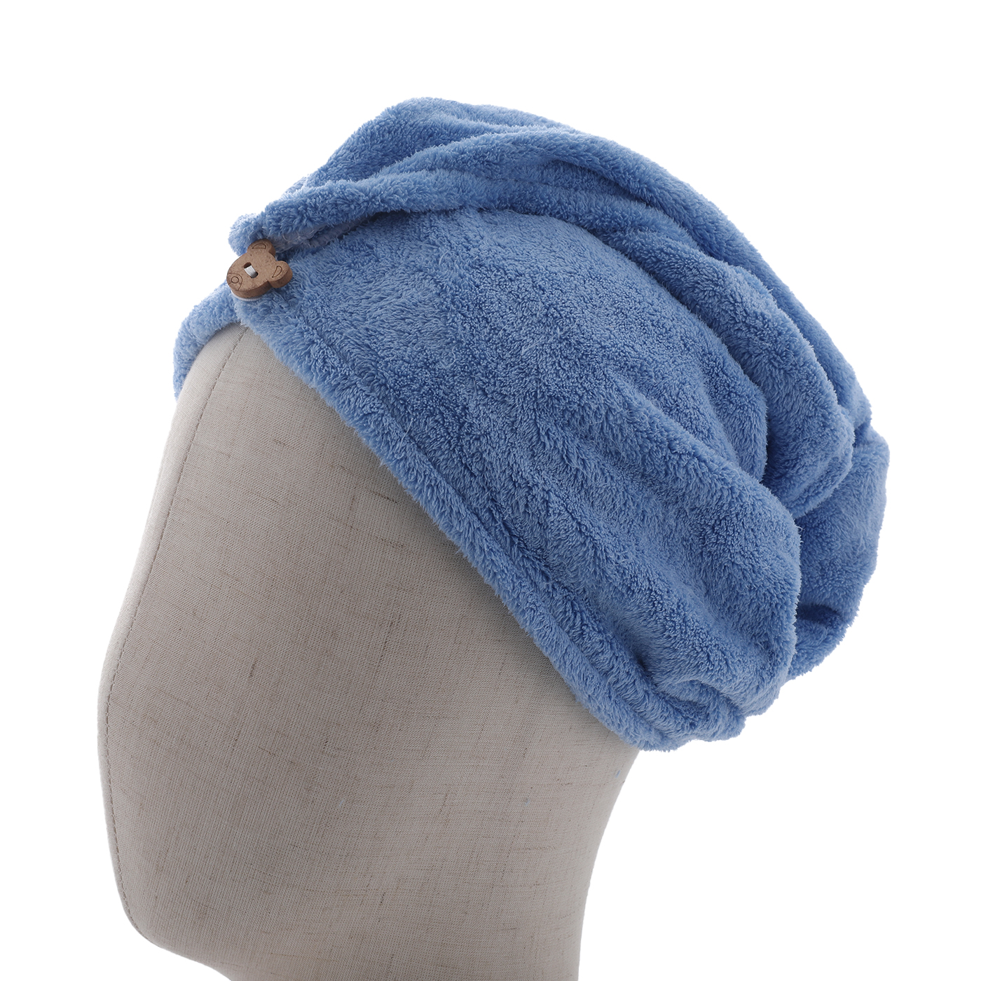 Coral Fleece Hair Towel Wrap1