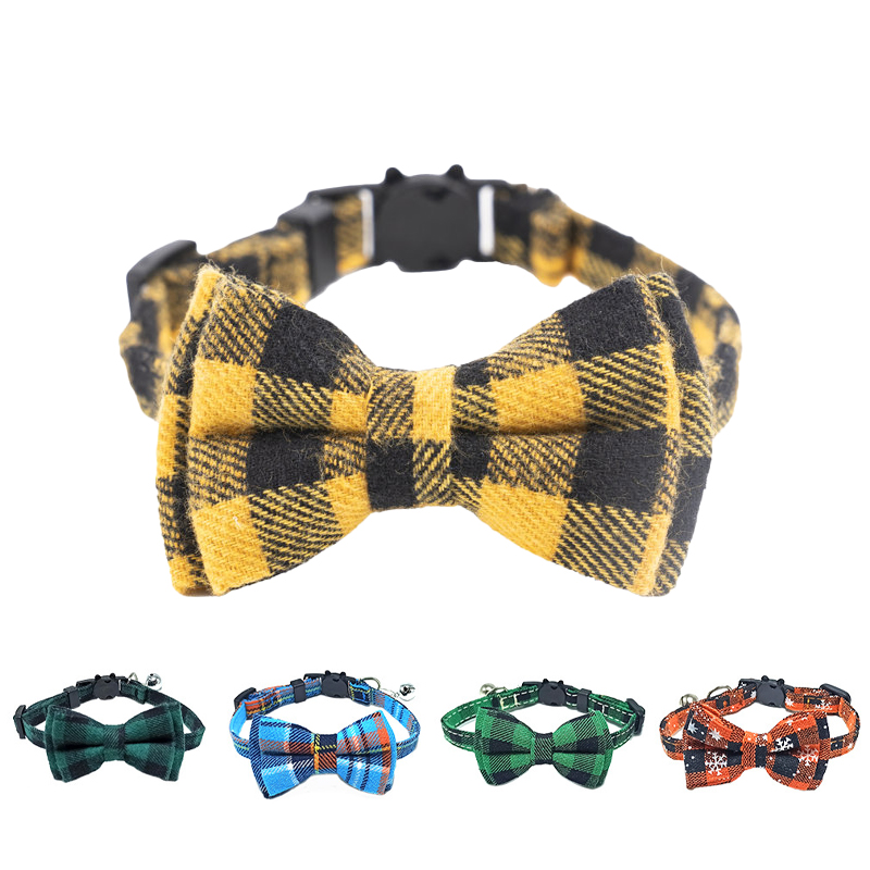 Bell Bow Shape Pet Collar