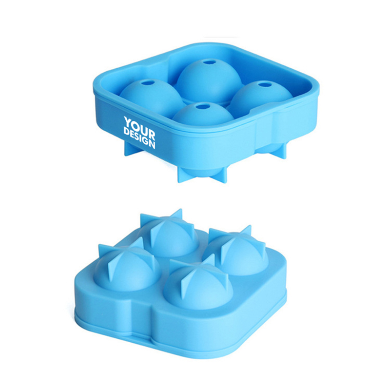 4 Holes Silicone Ice Cube Tray1