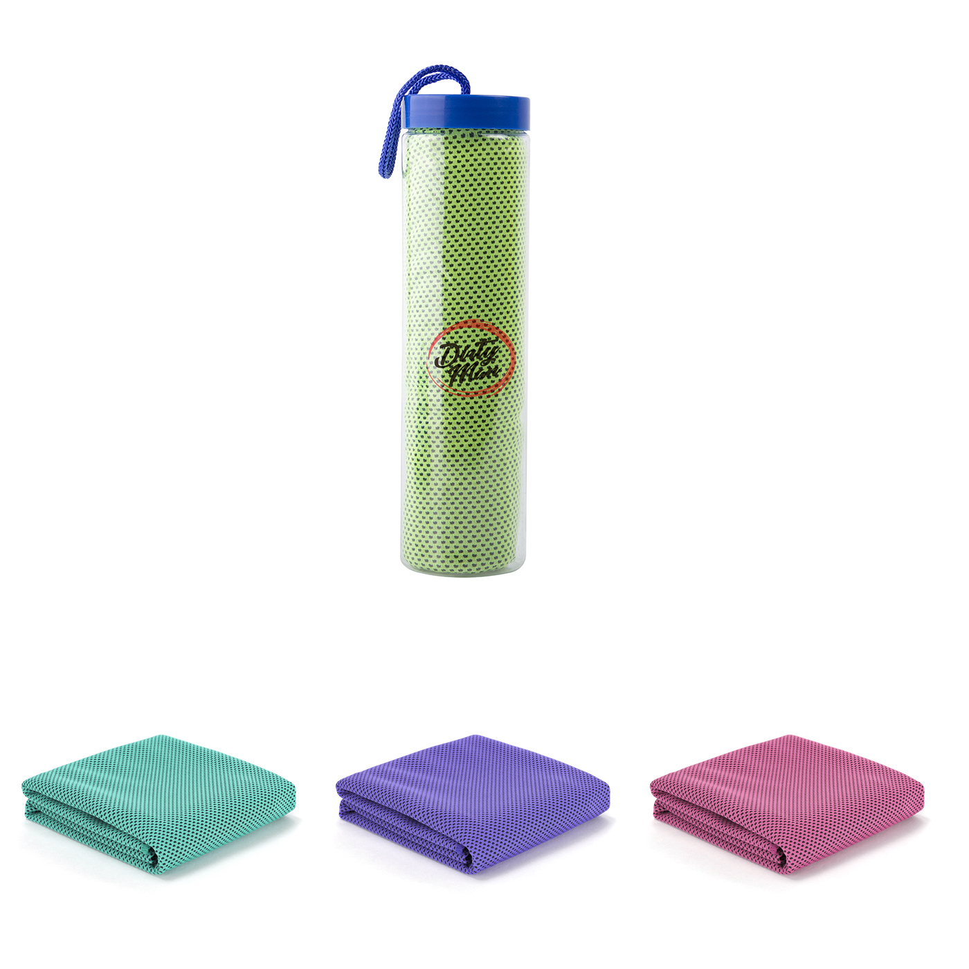 Sport Cooling Towel With Bottle