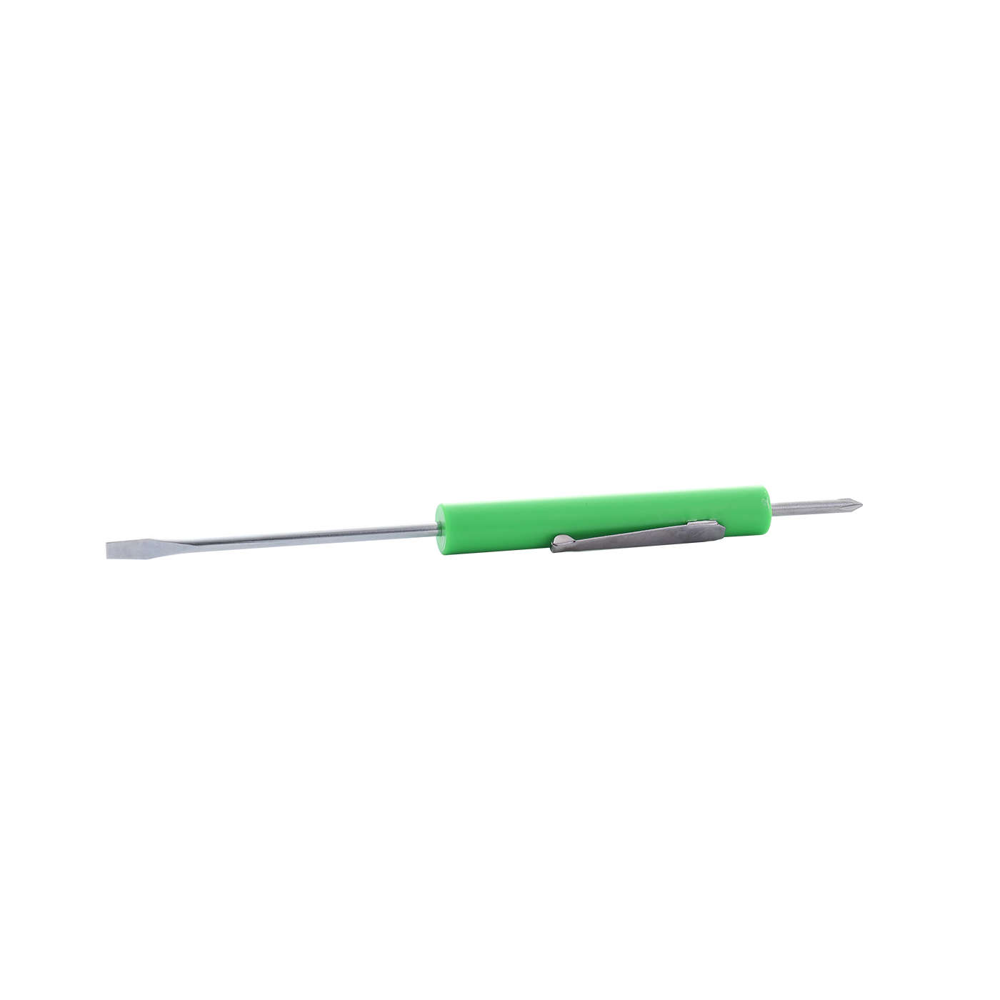 Schraubendreher mit Clip, doppelseitig, Tasche