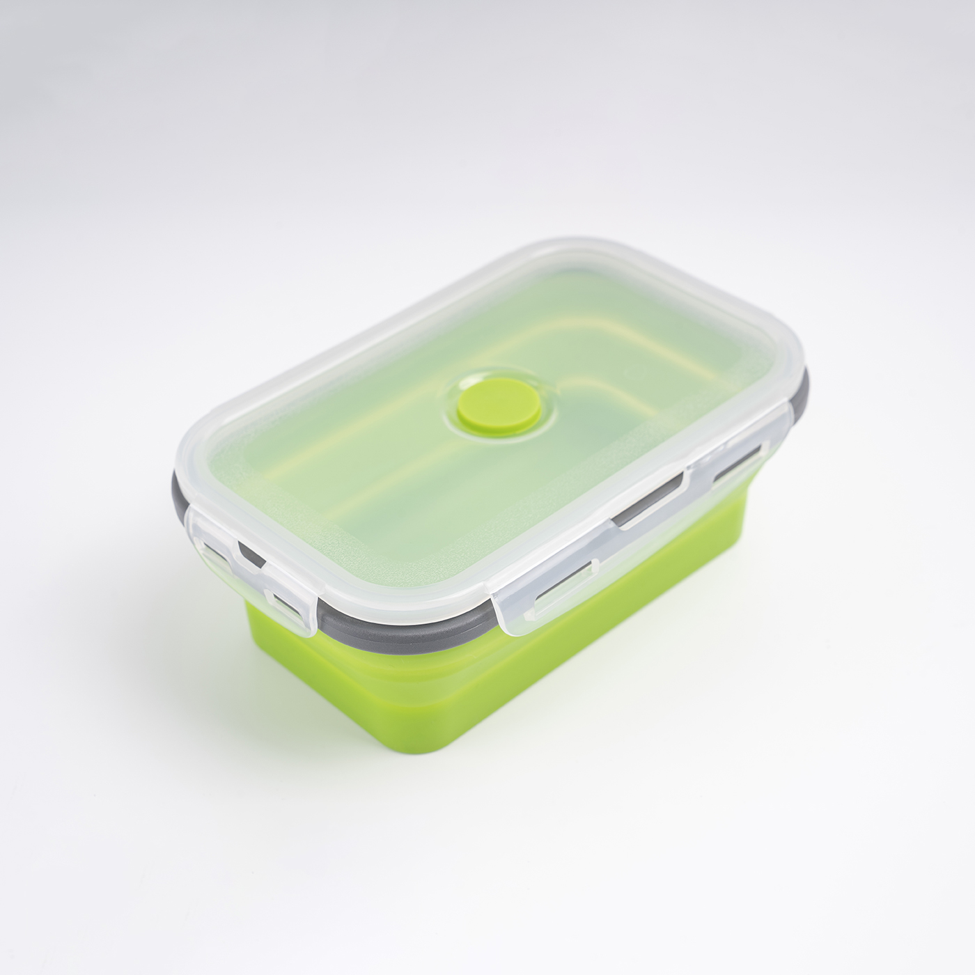 Silicone Folding Square Lunch Box4