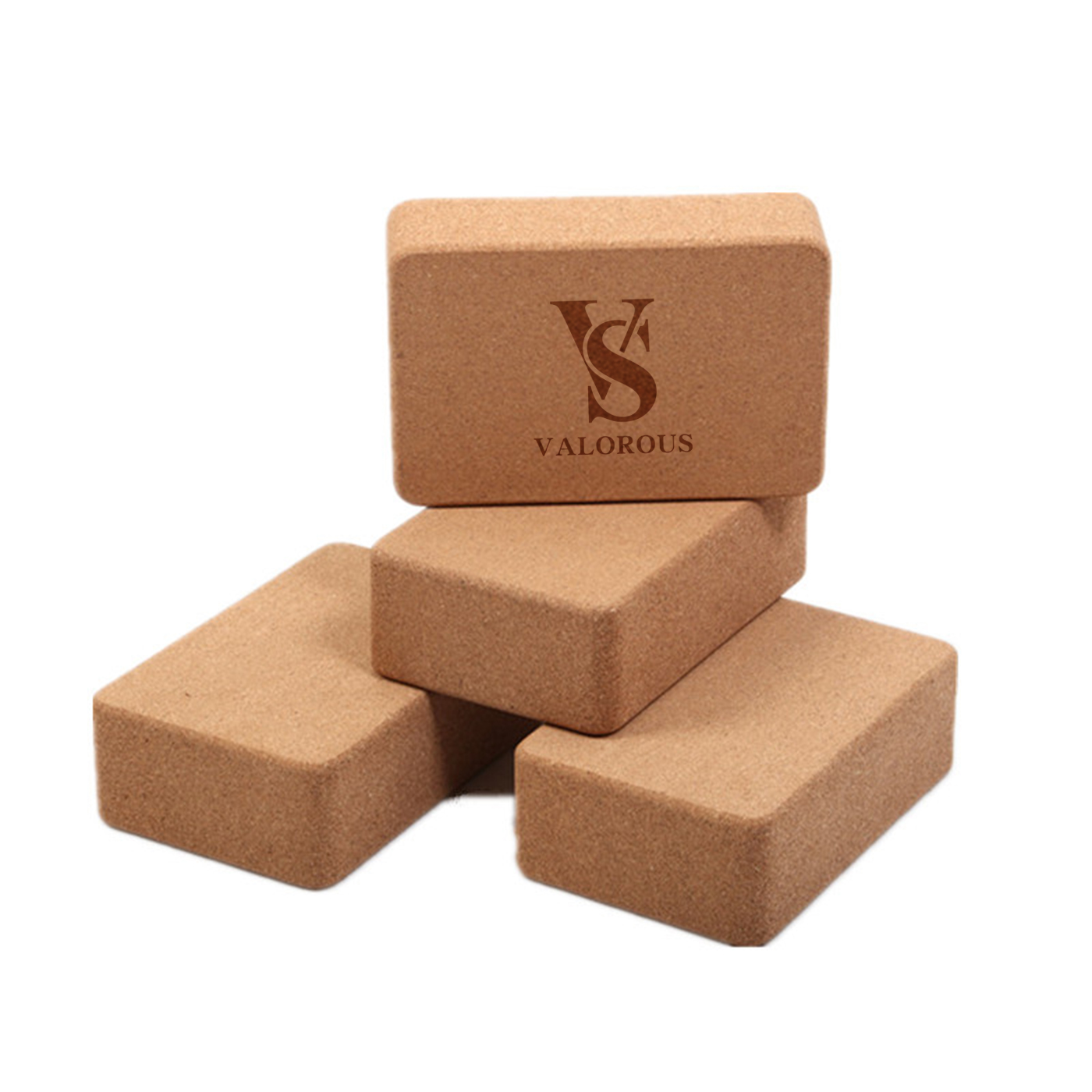 Yoga-Block, Yoga-Block aus Kork